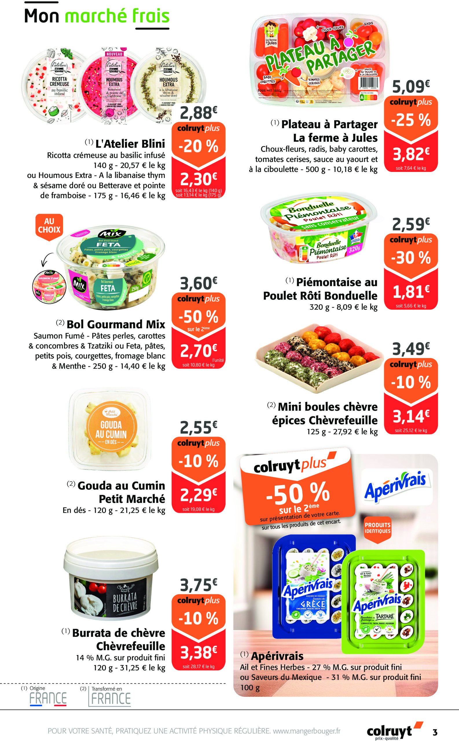 colruyt - Catalogue Colruyt valable du 16/07 au 27/07 - page: 3