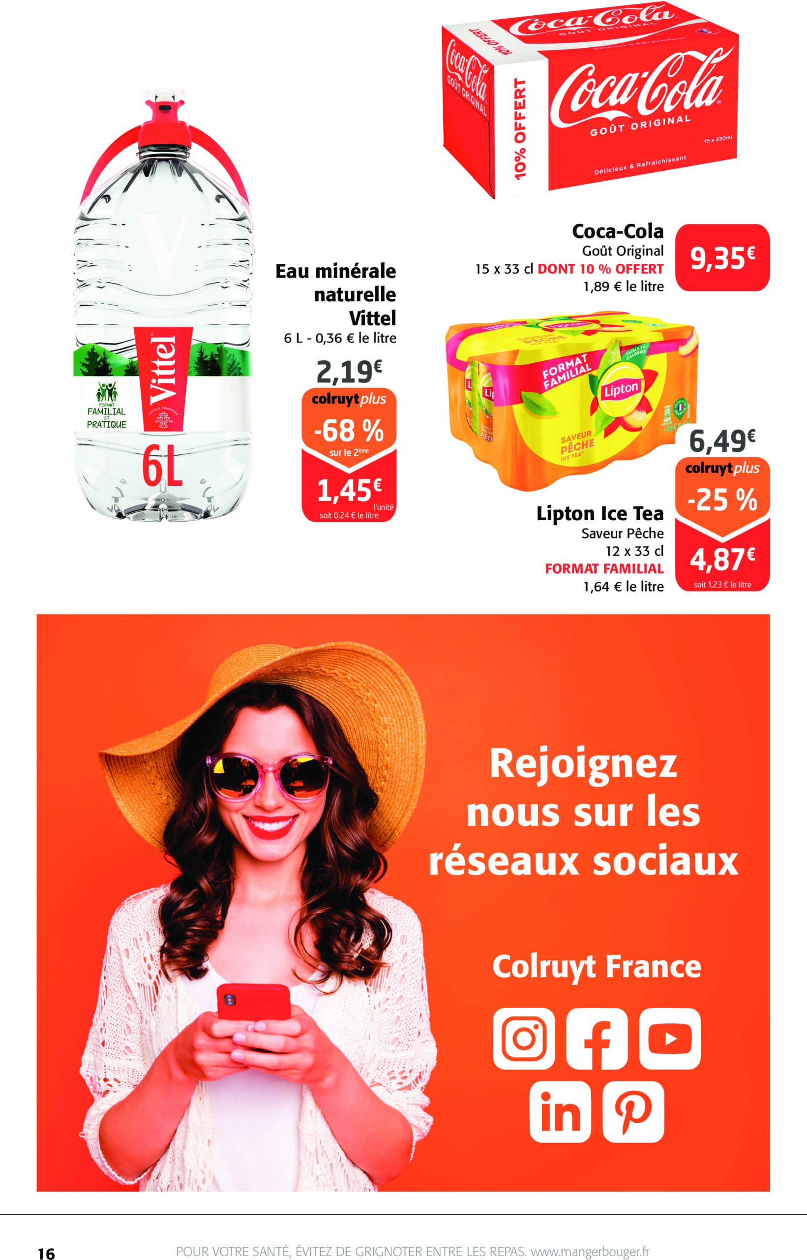 colruyt - Catalogue Colruyt valable du 16/07 au 27/07 - page: 16