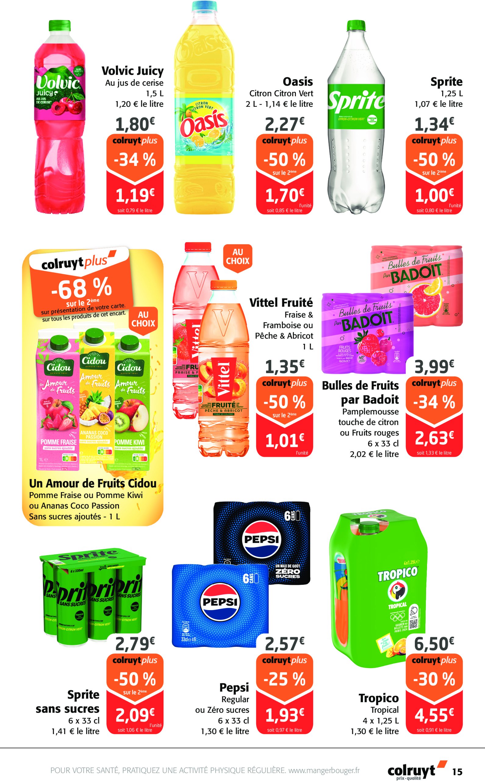 colruyt - Catalogue Colruyt valable du 16/07 au 27/07 - page: 15