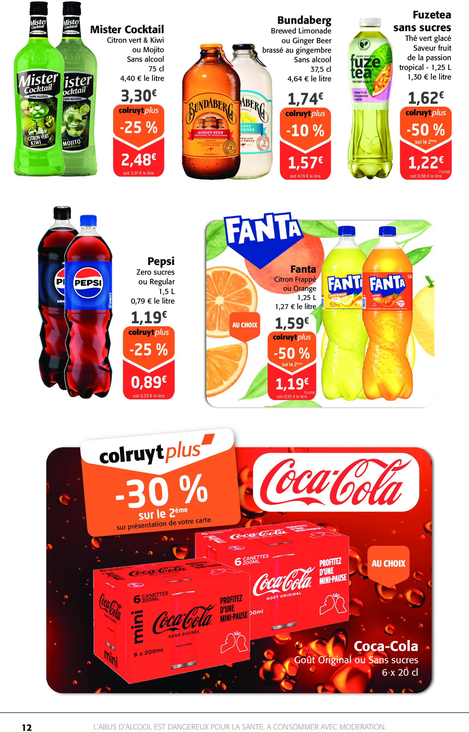 colruyt - Catalogue Colruyt valable du 30/07 au 10/08 - page: 12