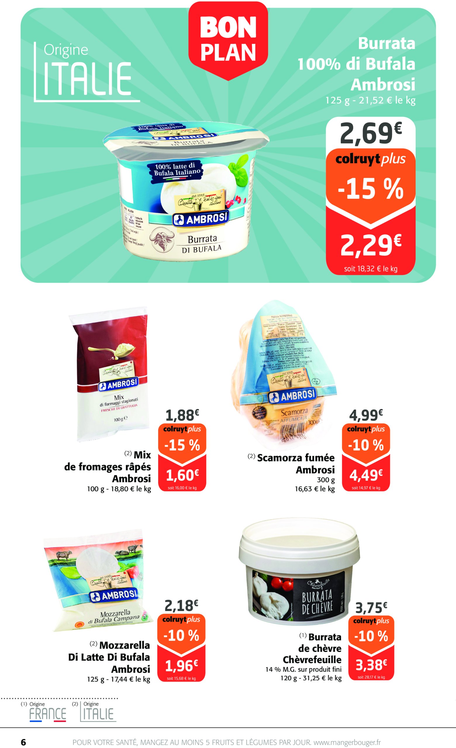 colruyt - Catalogue Colruyt valable du 30/07 au 10/08 - page: 6