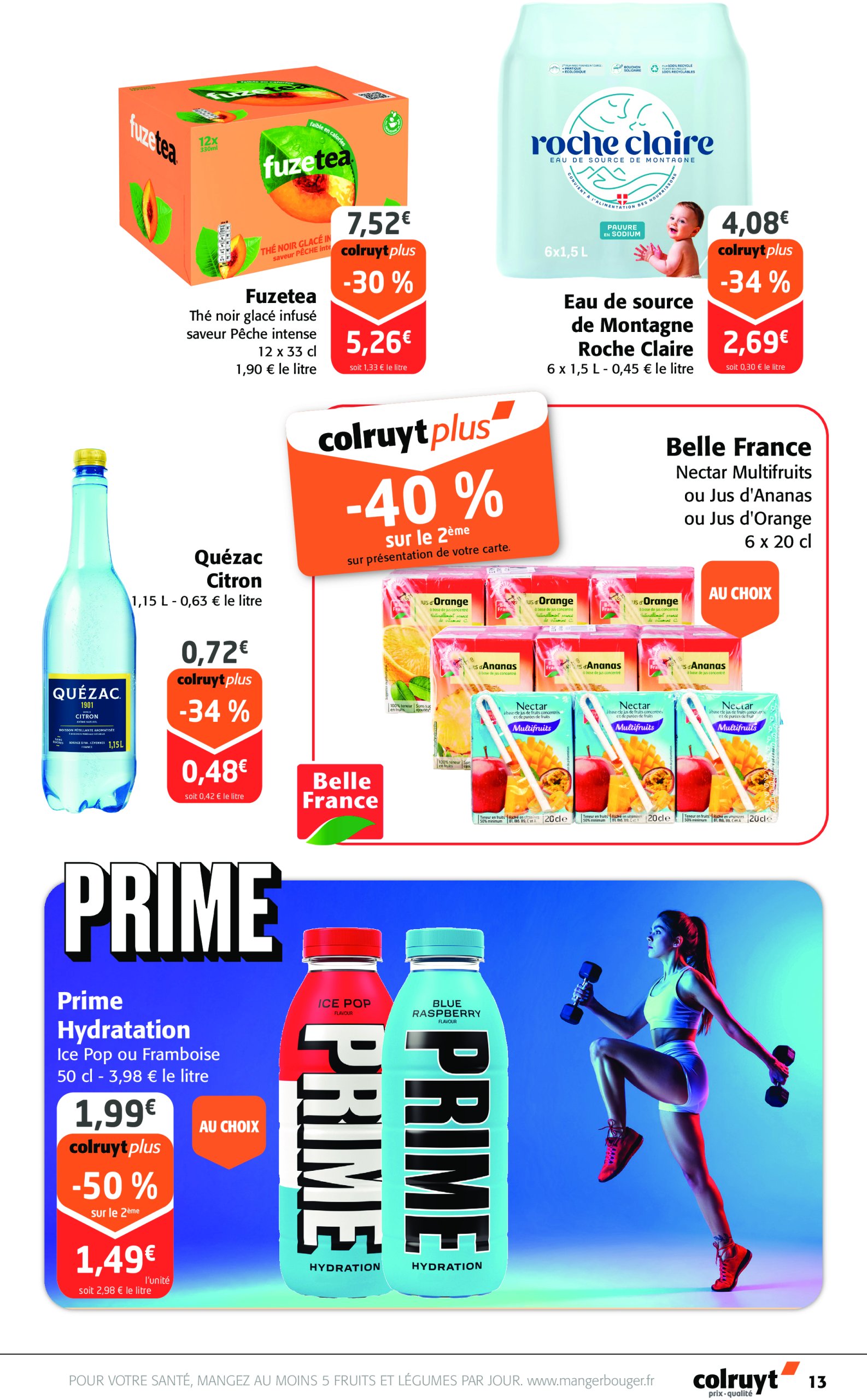 colruyt - Catalogue Colruyt valable du 30/07 au 10/08 - page: 13