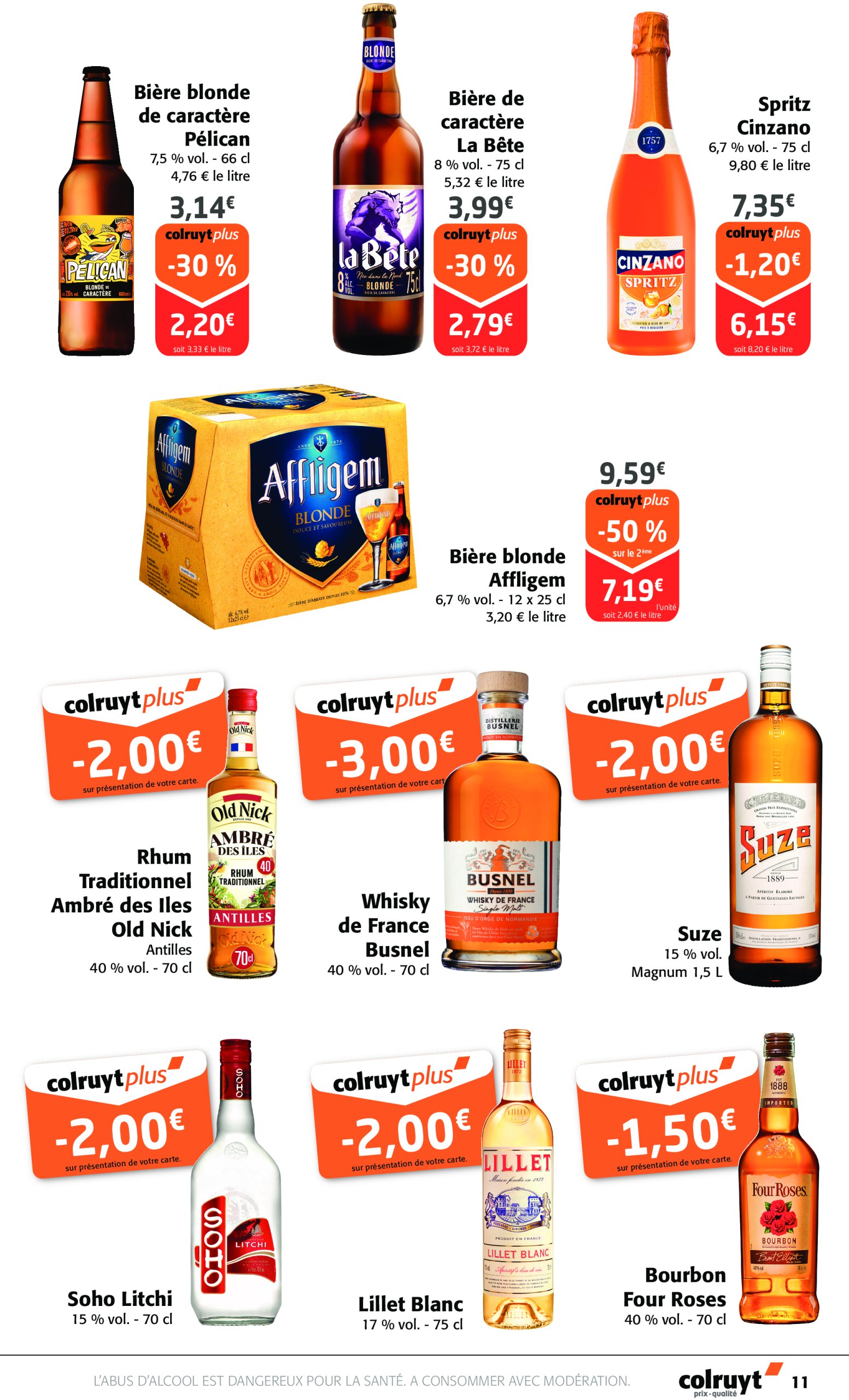 colruyt - Catalogue Colruyt valable du 30/07 au 10/08 - page: 11