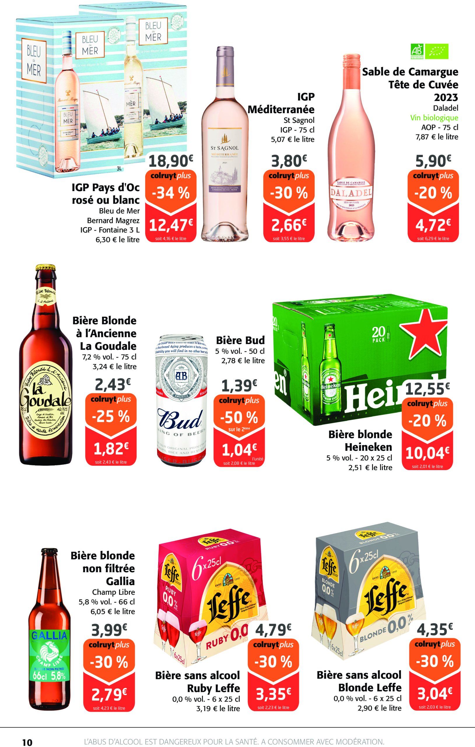 colruyt - Catalogue Colruyt valable du 30/07 au 10/08 - page: 10