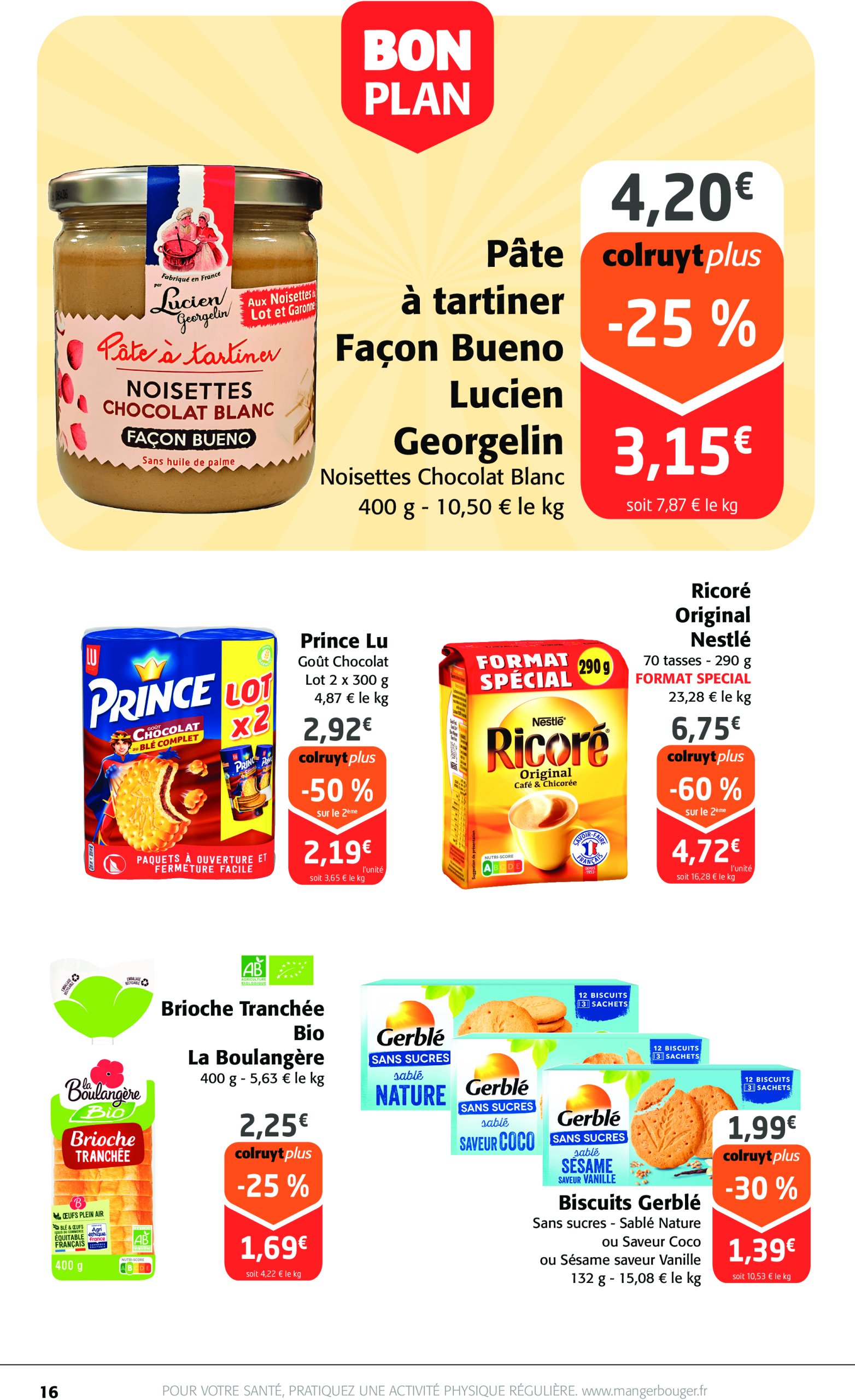 colruyt - Catalogue Colruyt valable du 30/07 au 10/08 - page: 16