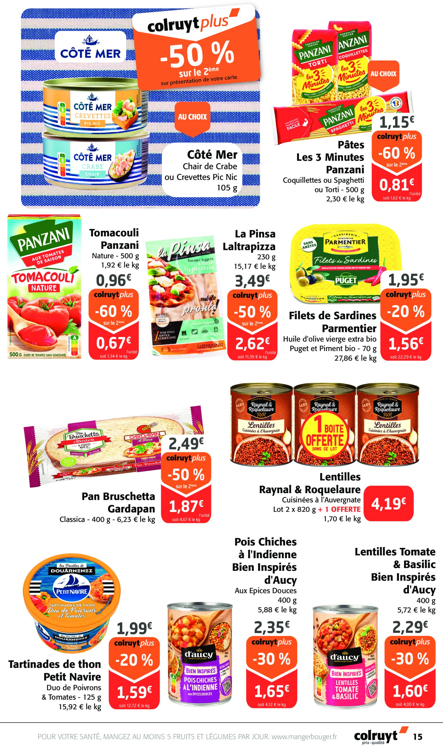 colruyt - Catalogue Colruyt valable du 30/07 au 10/08 - page: 15