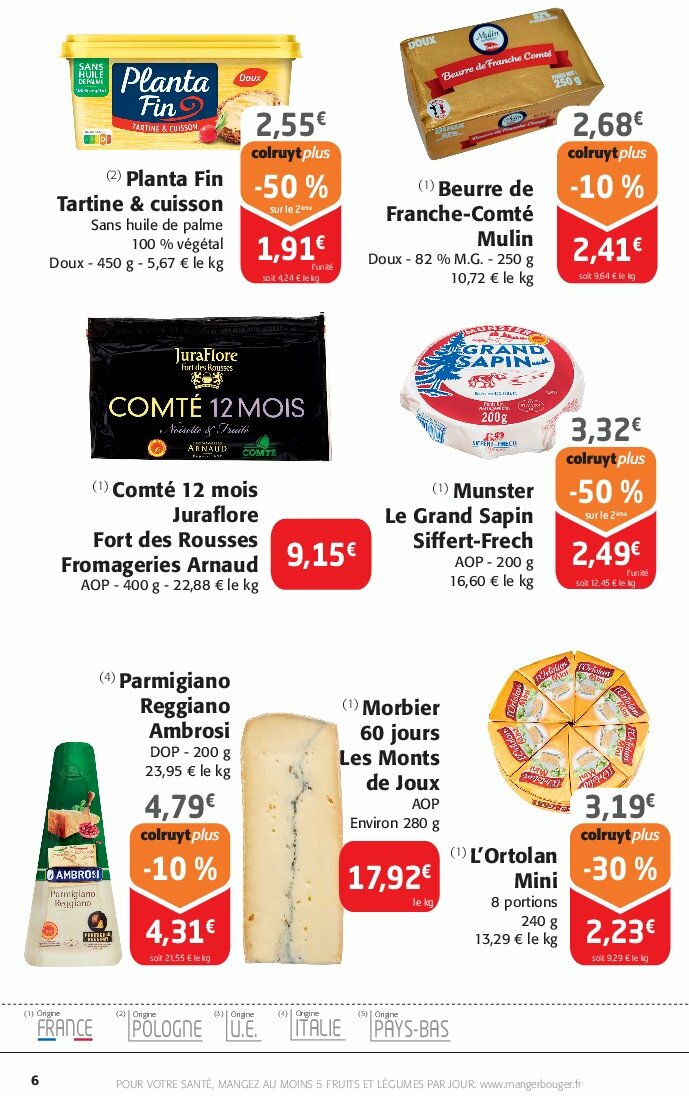 colruyt - Catalogue Colruyt valable du 13/08 au 24/08 - page: 6