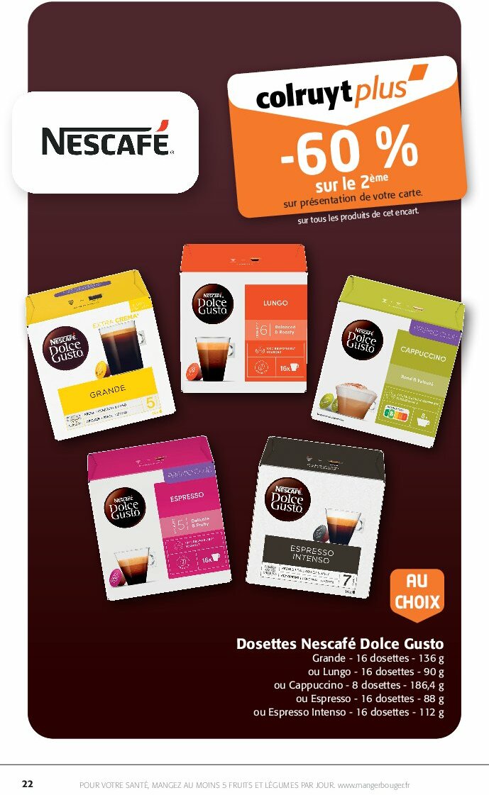 colruyt - Catalogue Colruyt valable du 13/08 au 24/08 - page: 22