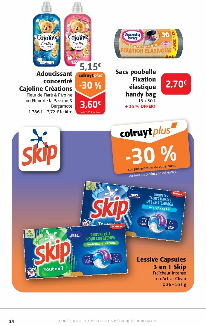 colruyt - Catalogue Colruyt valable du 13/08 au 24/08 - page: 24