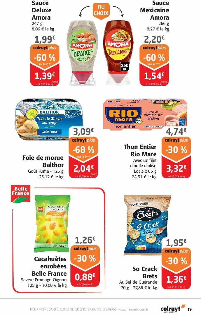 colruyt - Catalogue Colruyt valable du 13/08 au 24/08 - page: 19
