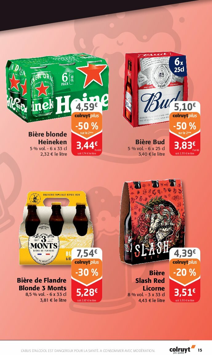 colruyt - Catalogue Colruyt valable du 13/08 au 24/08 - page: 15