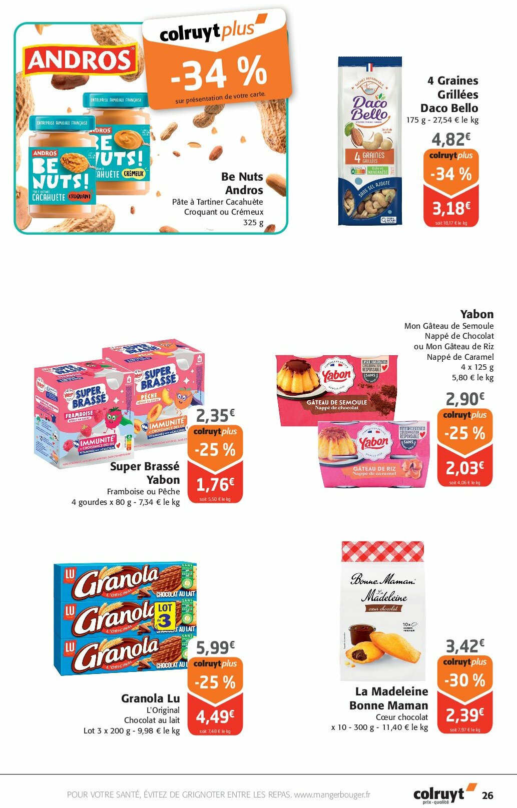 colruyt - Catalogue Colruyt valable du 27/08 au 07/09 - page: 26