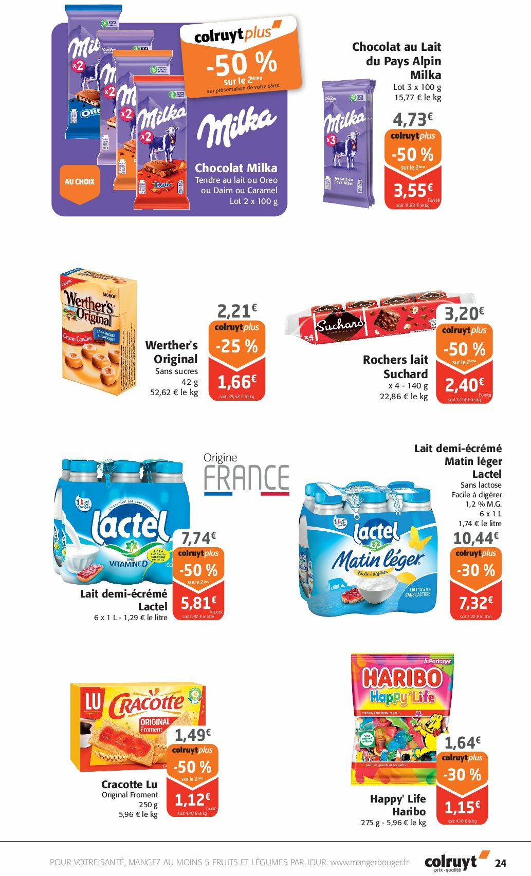 colruyt - Catalogue Colruyt valable du 27/08 au 07/09 - page: 24