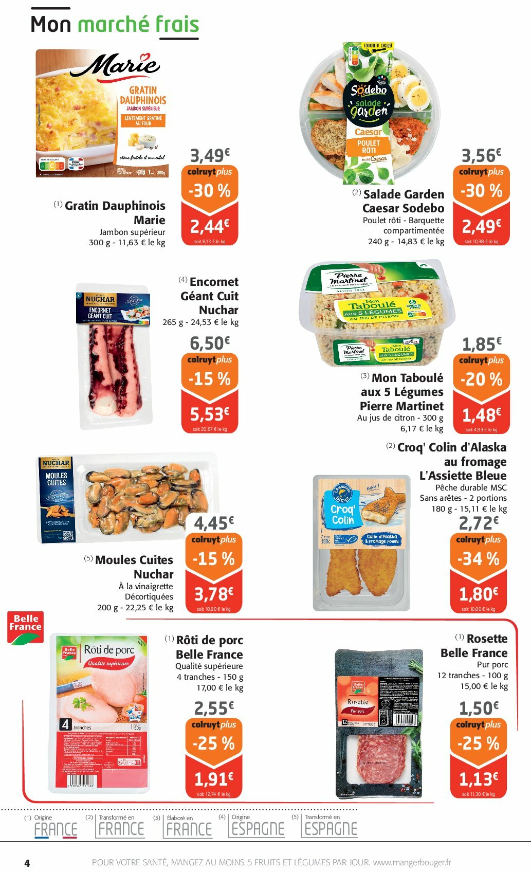 colruyt - Catalogue Colruyt valable du 27/08 au 07/09 - page: 4