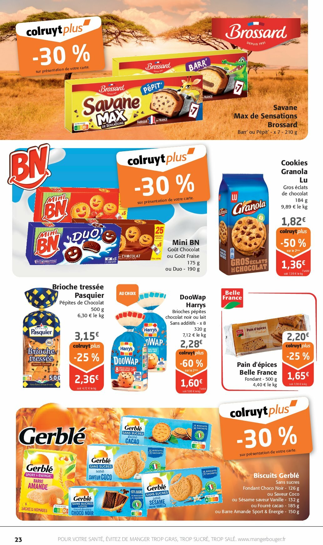 colruyt - Catalogue Colruyt valable du 27/08 au 07/09 - page: 23