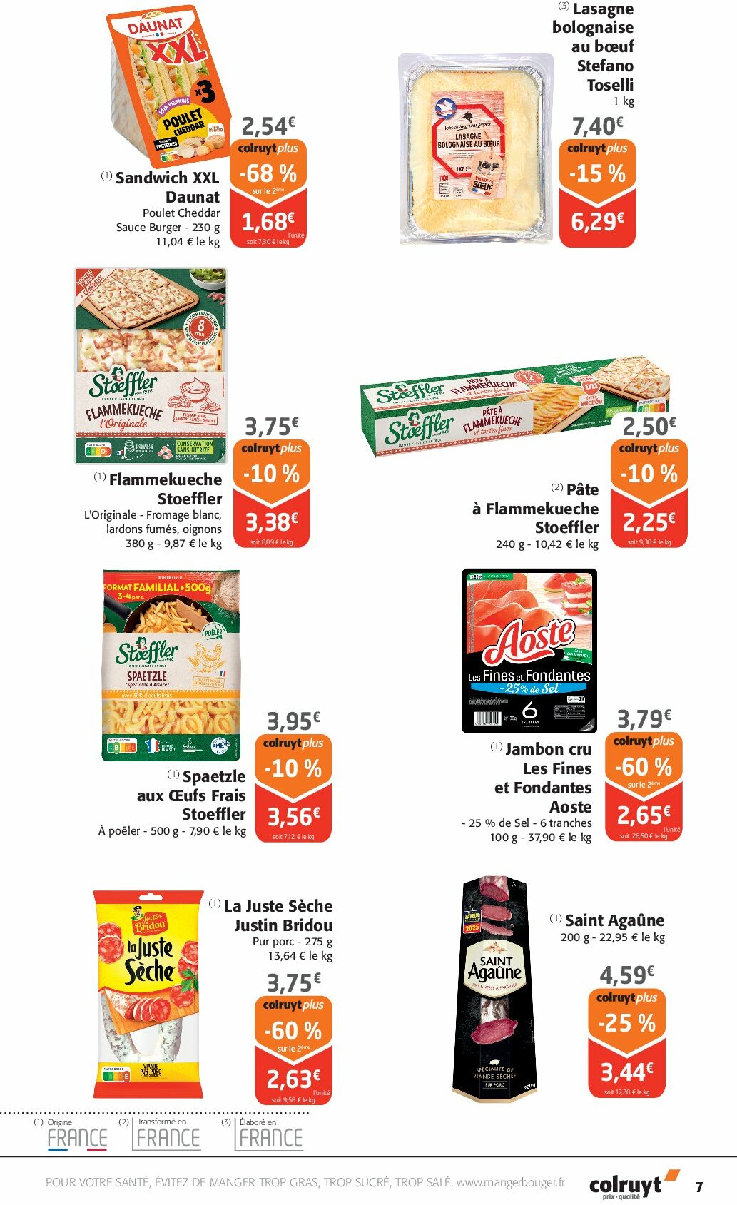 colruyt - Catalogue Colruyt valable du 27/08 au 07/09 - page: 7