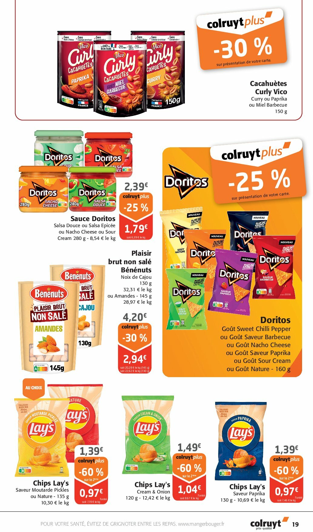 colruyt - Catalogue Colruyt valable du 27/08 au 07/09 - page: 19