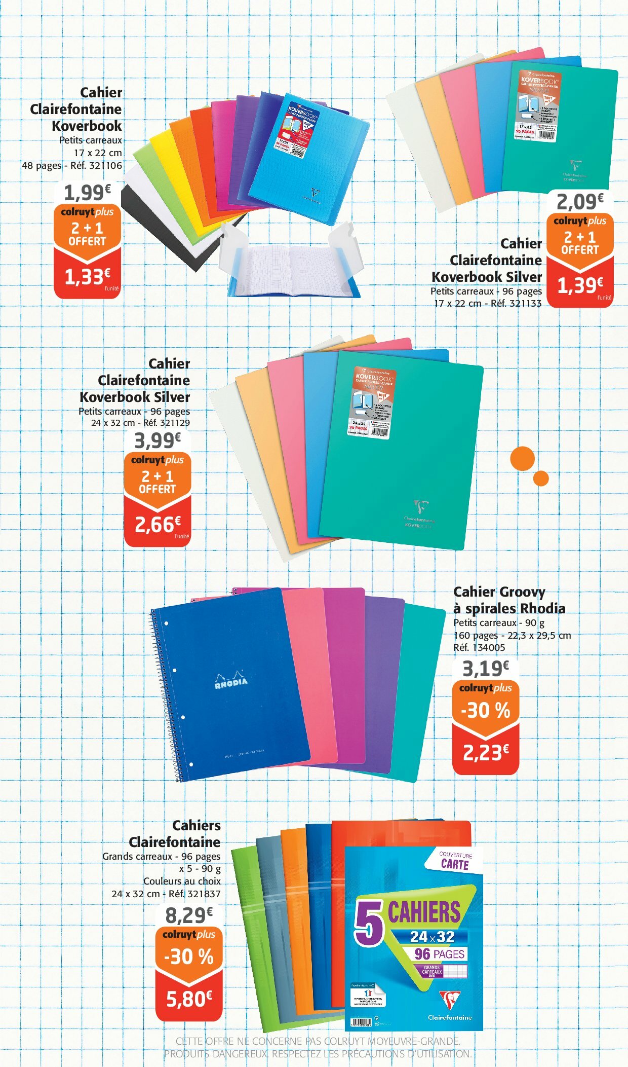 colruyt - Catalogue Colruyt - Objectif : trousse parfaite valable du 27/08 au 07/09 - page: 3