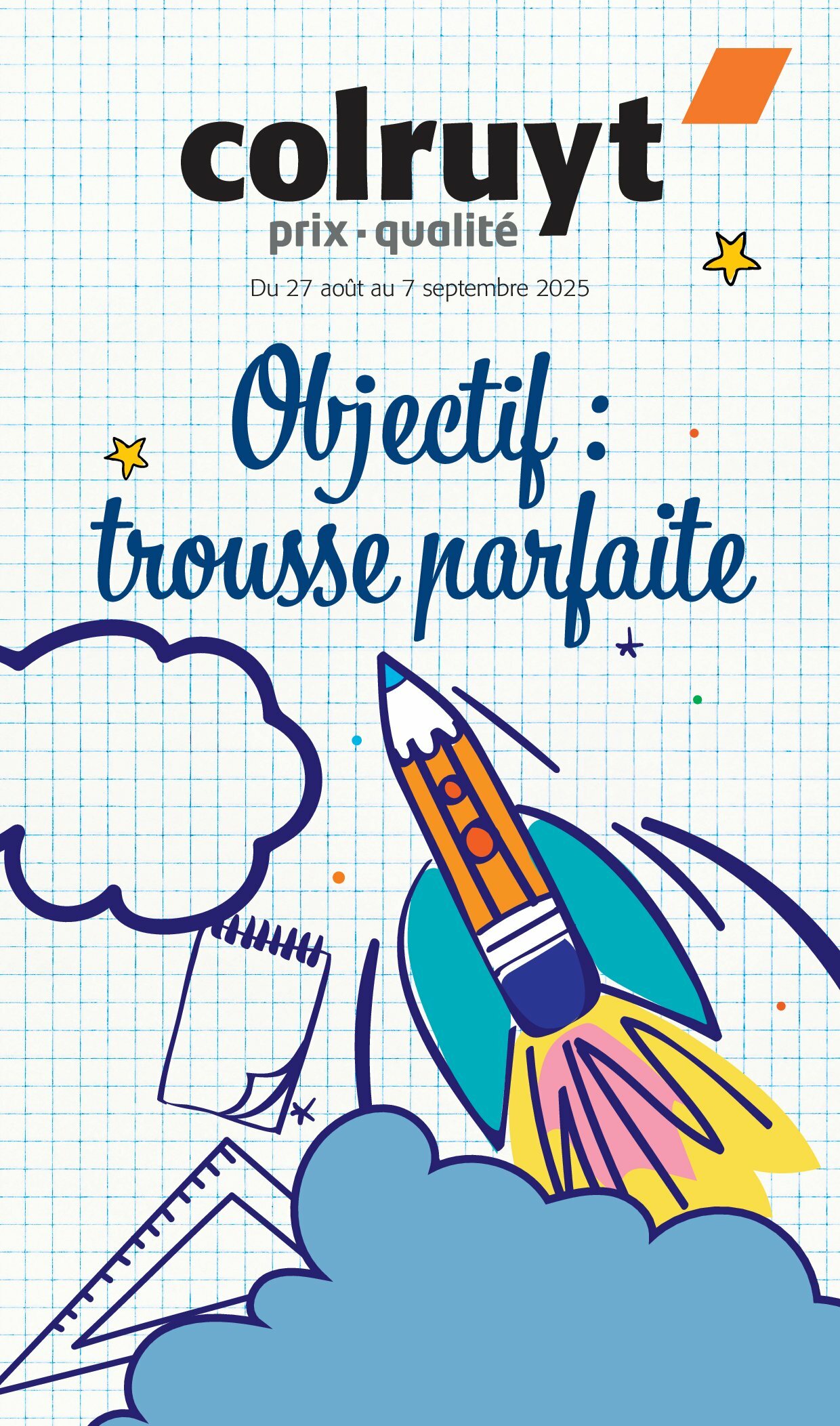 colruyt - Catalogue Colruyt - Objectif : trousse parfaite valable du 27/08 au 07/09