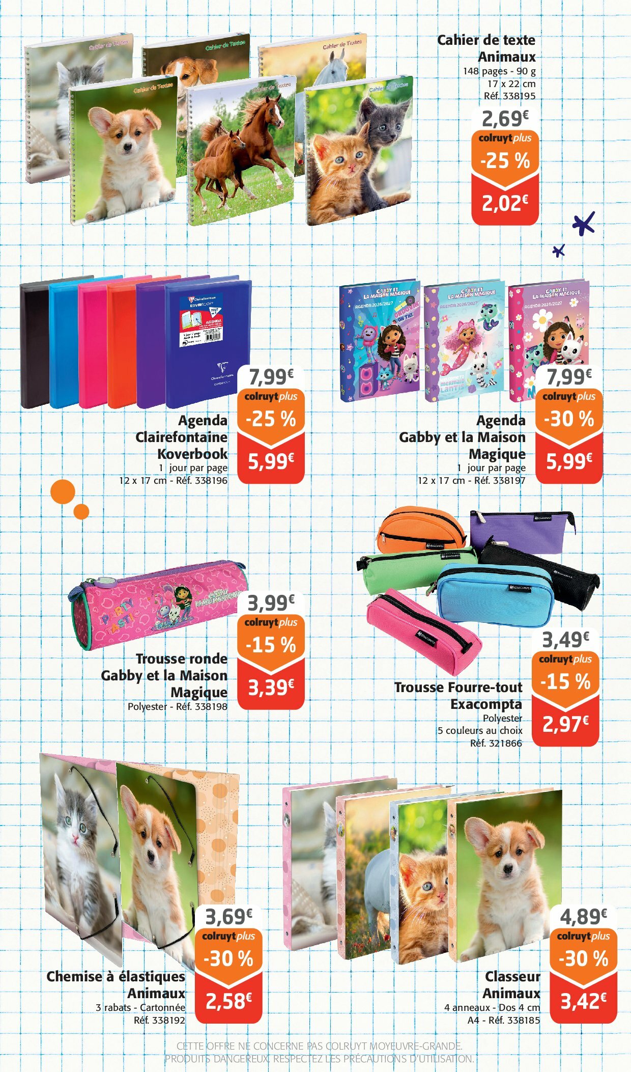 colruyt - Catalogue Colruyt - Objectif : trousse parfaite valable du 27/08 au 07/09 - page: 5