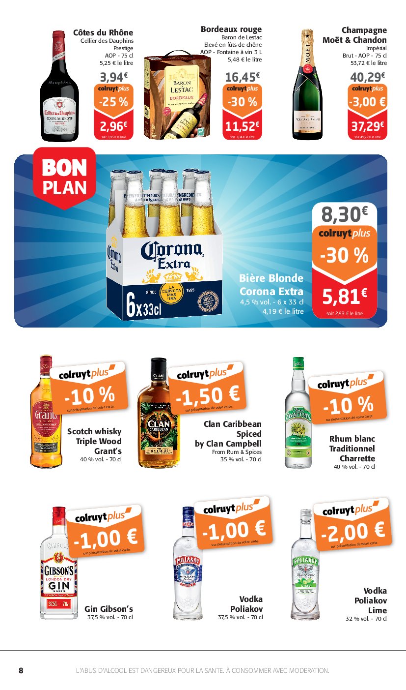 colruyt - Catalogue Colruyt valable du 10/09 au 21/09 - page: 8