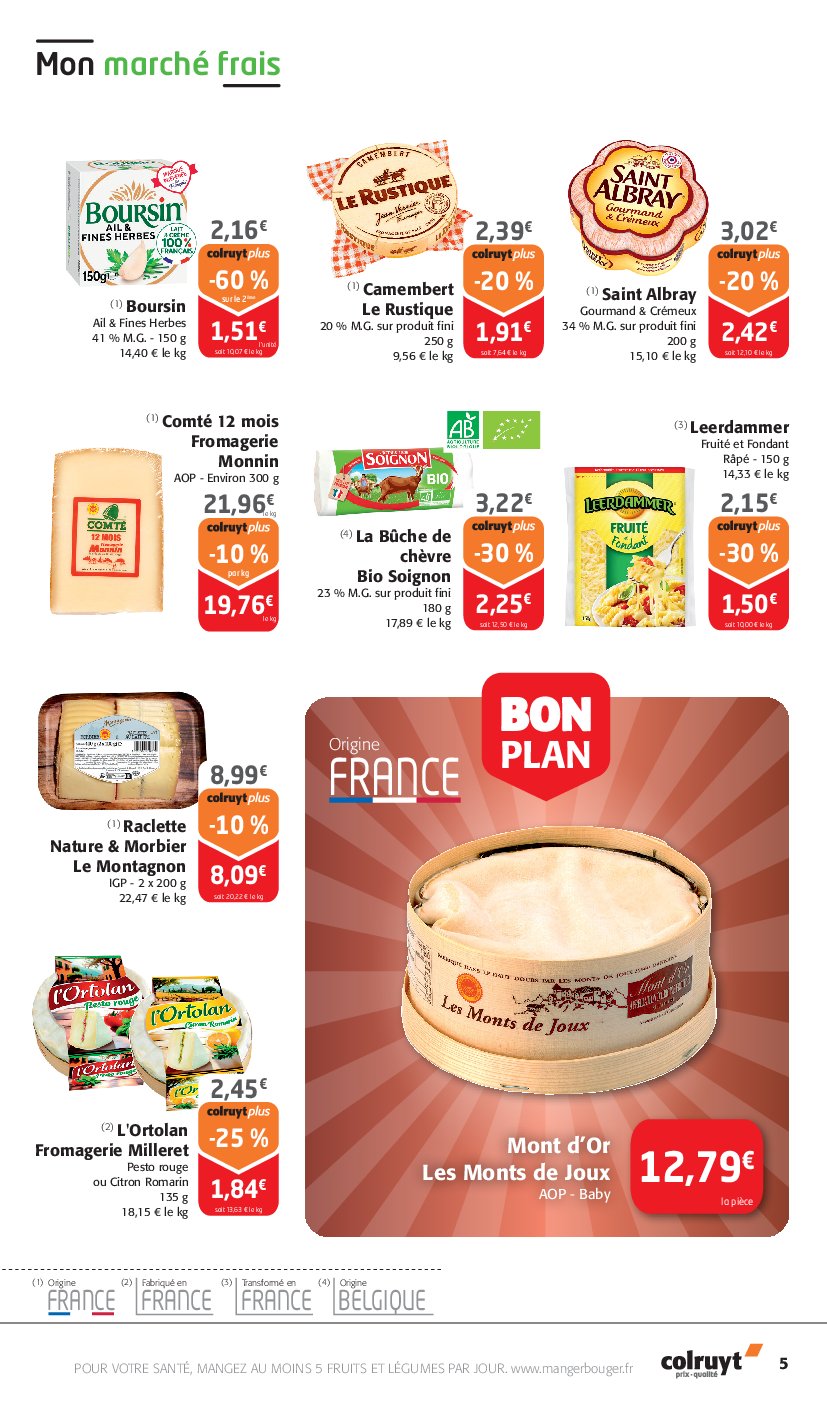 colruyt - Catalogue Colruyt valable du 10/09 au 21/09 - page: 5