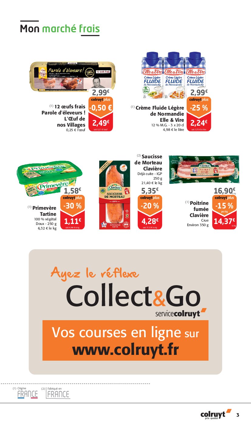 colruyt - Catalogue Colruyt valable du 10/09 au 21/09 - page: 3