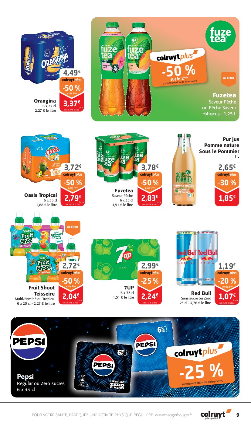 colruyt - Catalogue Colruyt valable du 10/09 au 21/09 - page: 9