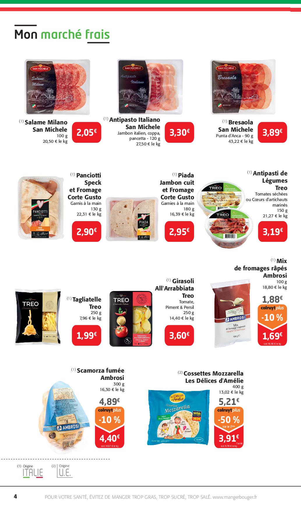 colruyt - Catalogue Colruyt - Voyagez en Italie valable du 10/09 au 21/09 - page: 4