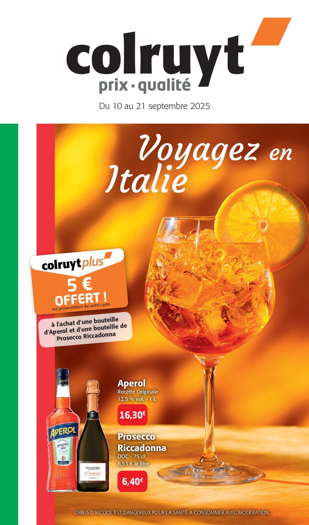 colruyt - Catalogue Colruyt - Voyagez en Italie valable du 10/09 au 21/09