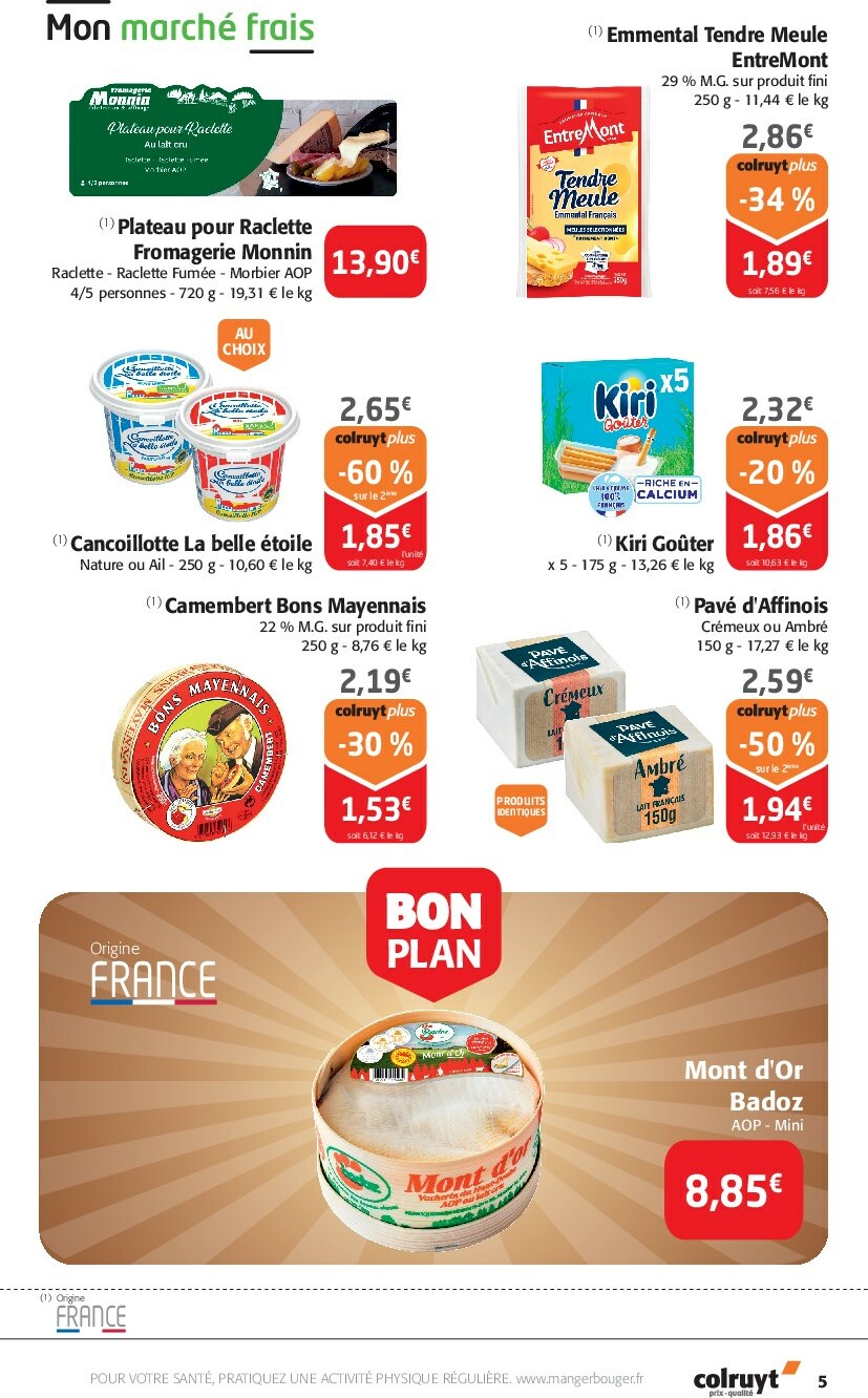 colruyt - Catalogue Colruyt valable du 24/09 au 05/10 - page: 5