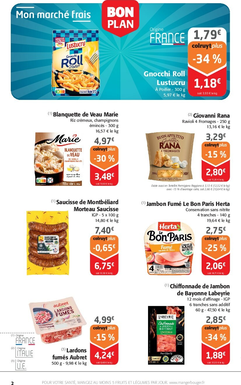 colruyt - Catalogue Colruyt valable du 24/09 au 05/10 - page: 2