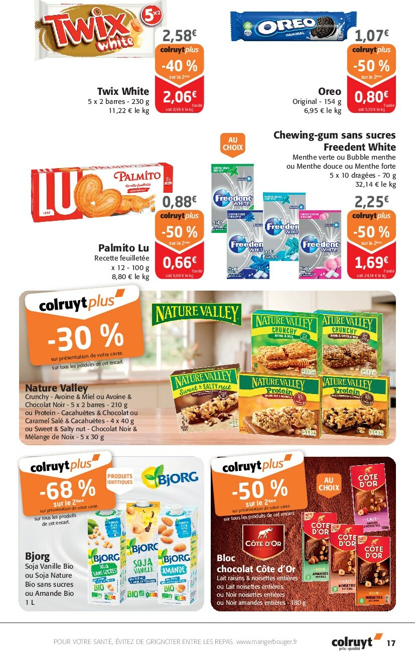 colruyt - Catalogue Colruyt valable du 24/09 au 05/10 - page: 17