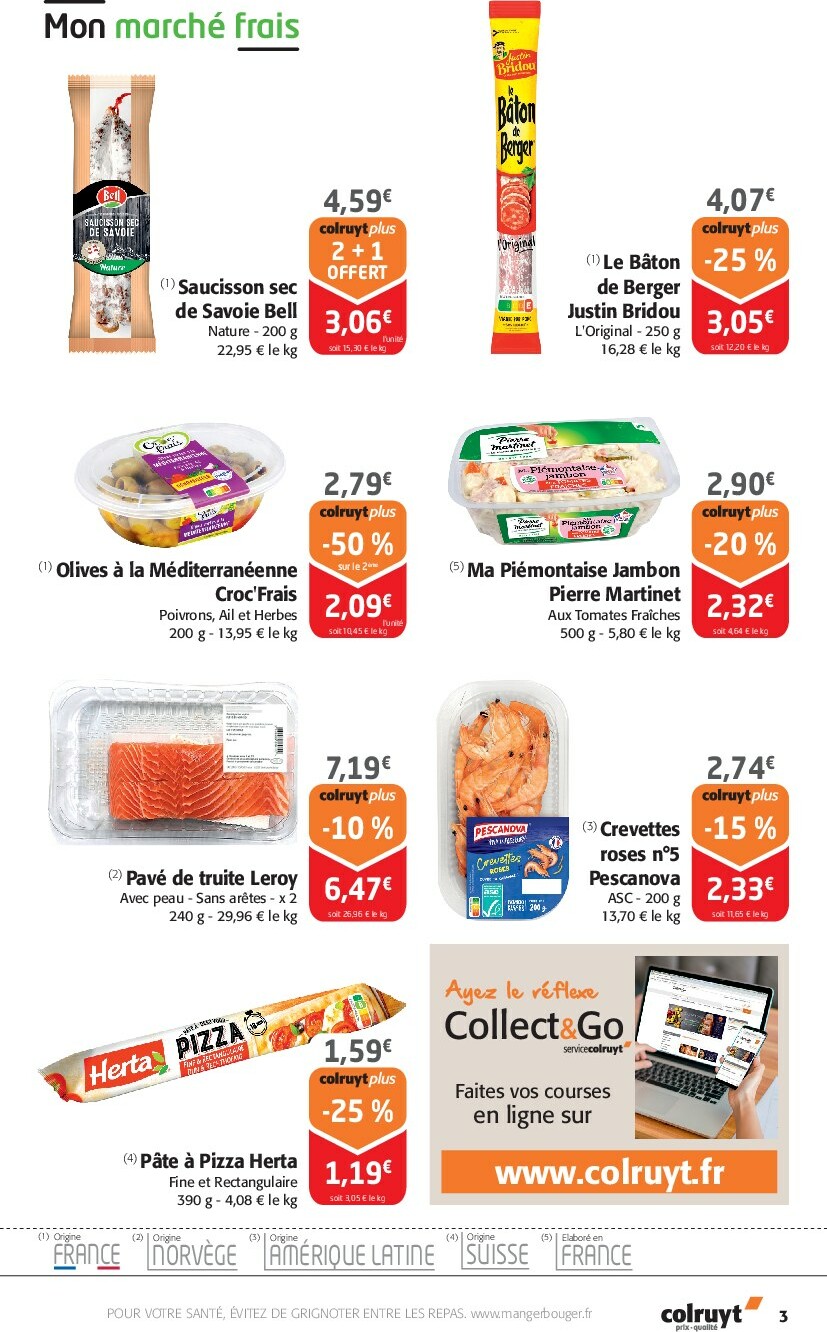 colruyt - Catalogue Colruyt valable du 24/09 au 05/10 - page: 3