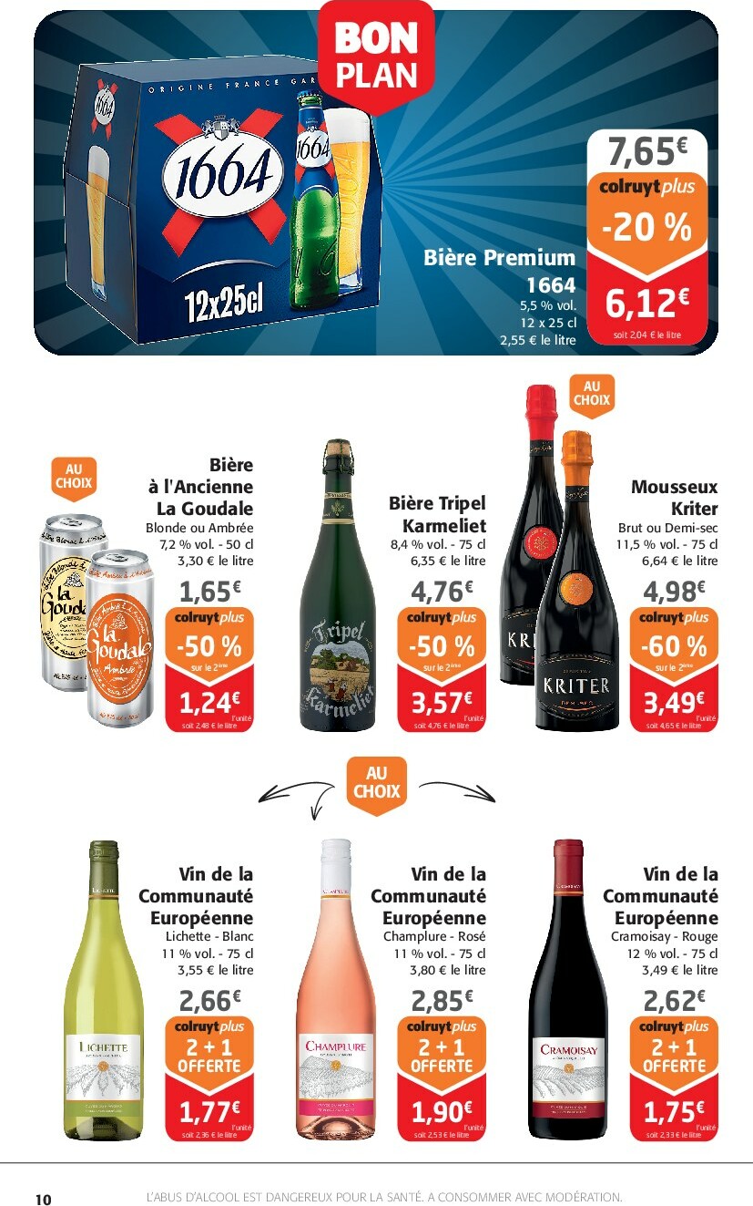 colruyt - Catalogue Colruyt valable du 24/09 au 05/10 - page: 10