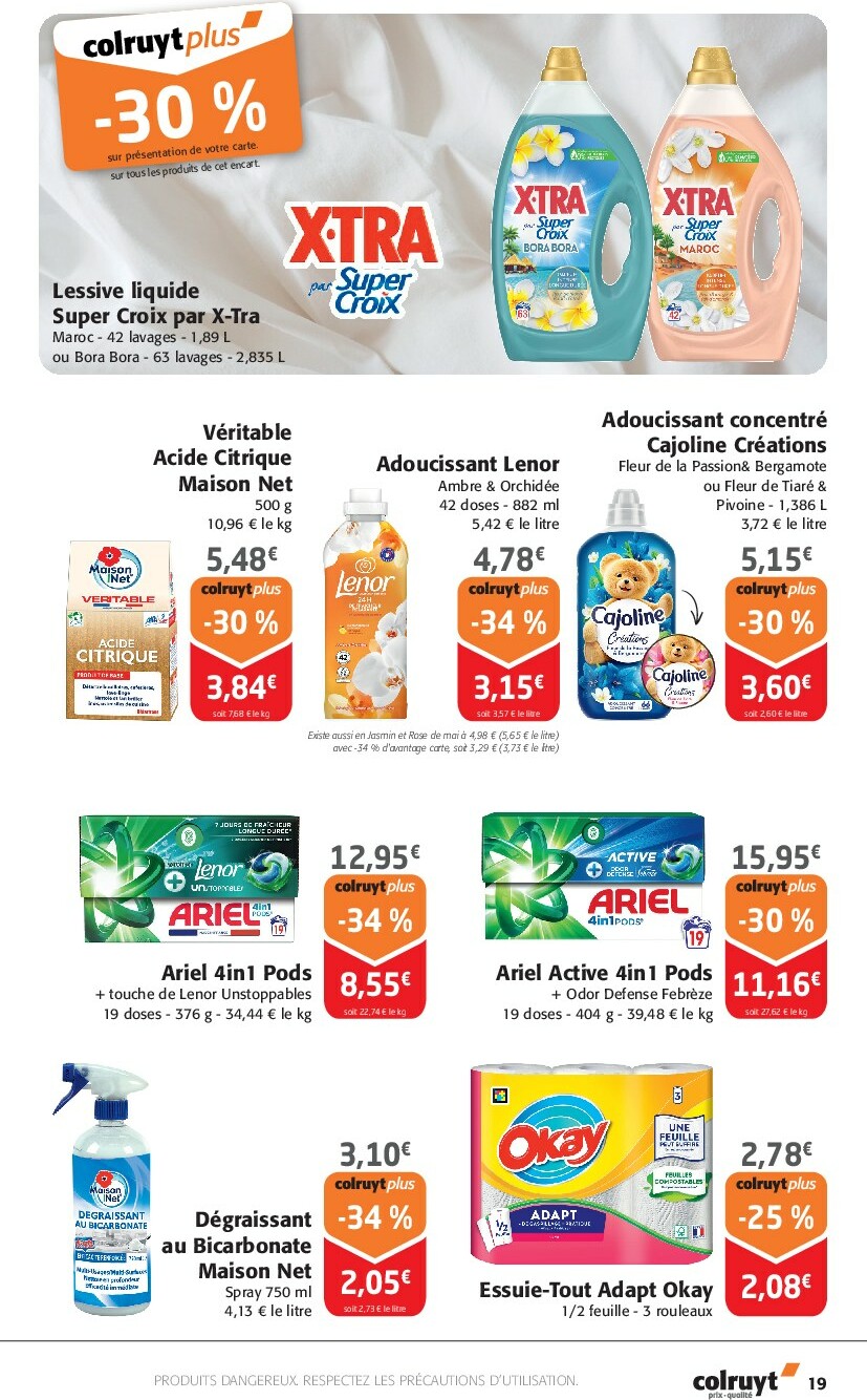 colruyt - Catalogue Colruyt valable du 24/09 au 05/10 - page: 19