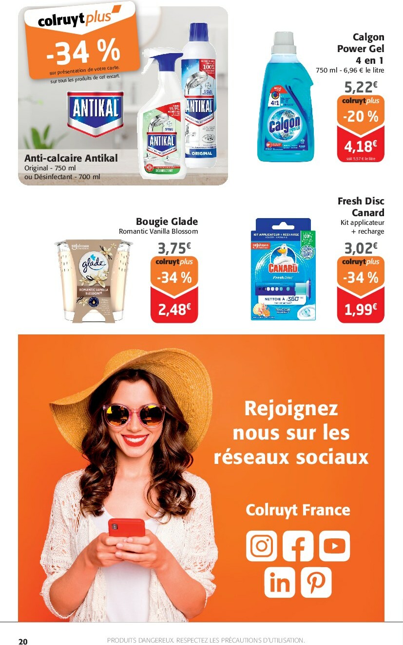 colruyt - Catalogue Colruyt valable du 24/09 au 05/10 - page: 20