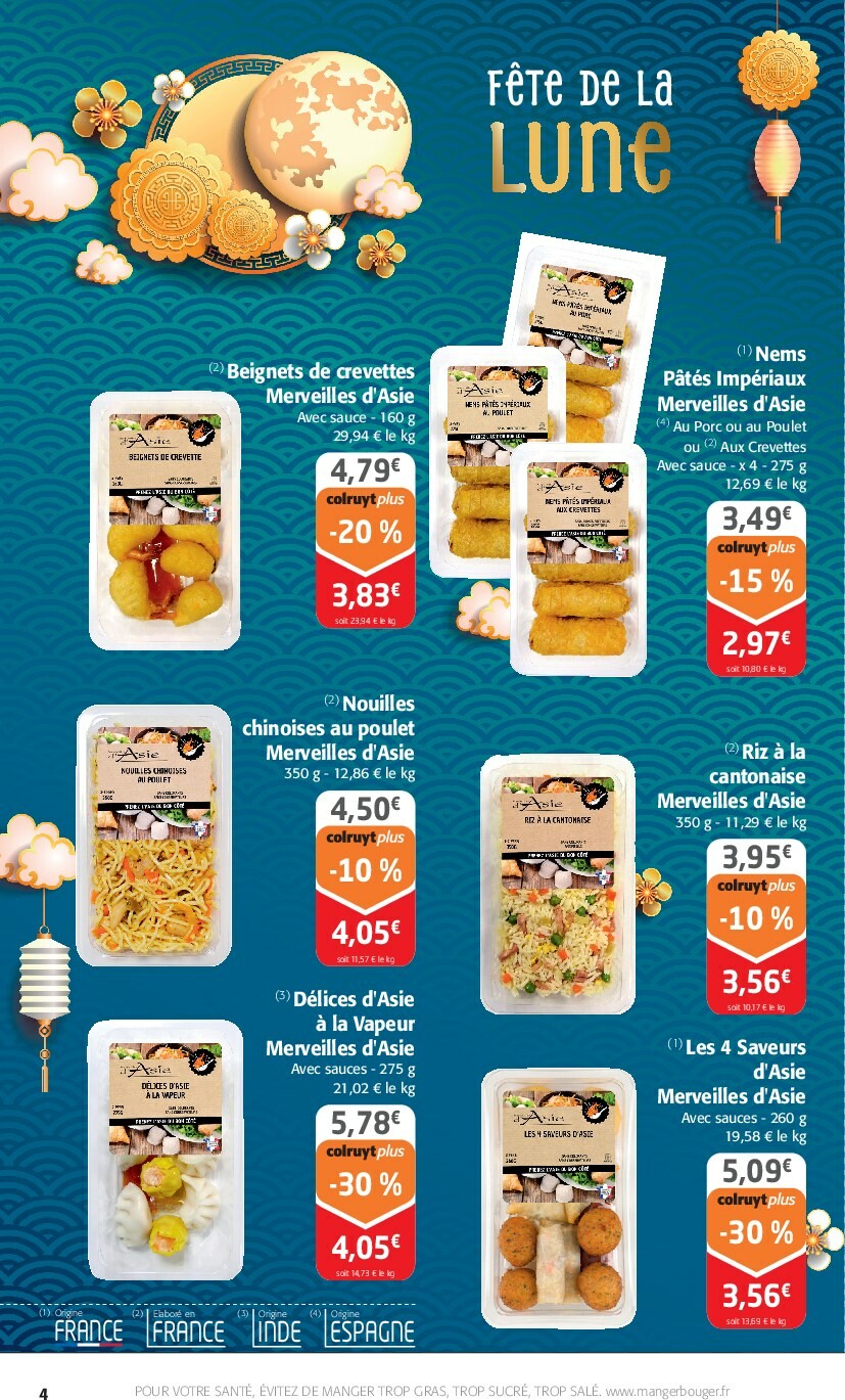 colruyt - Catalogue Colruyt valable du 24/09 au 05/10 - page: 4