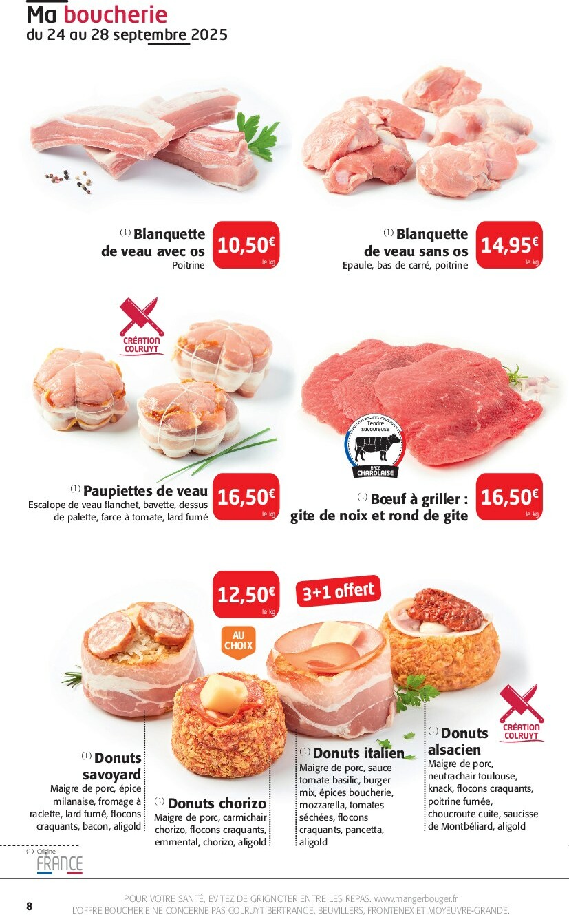 colruyt - Catalogue Colruyt valable du 24/09 au 05/10 - page: 8