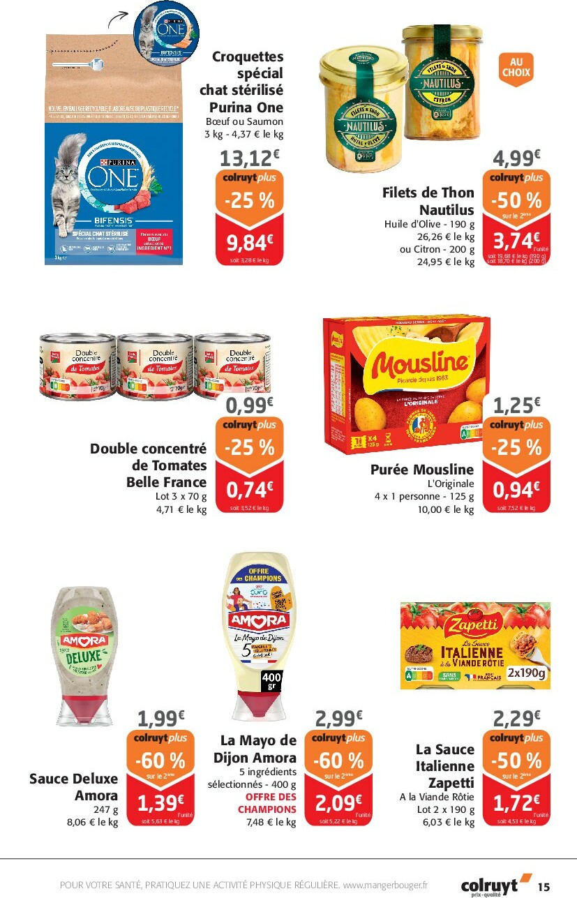 colruyt - Catalogue Colruyt valable du 24/09 au 05/10 - page: 15