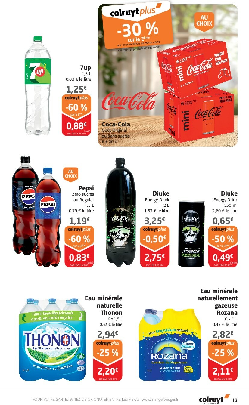 colruyt - Catalogue Colruyt valable du 24/09 au 05/10 - page: 13