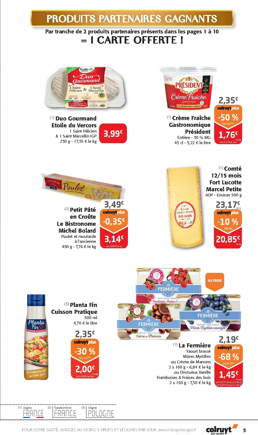 colruyt - Catalogue Colruyt valable du 05/11 au 16/11 - page: 5