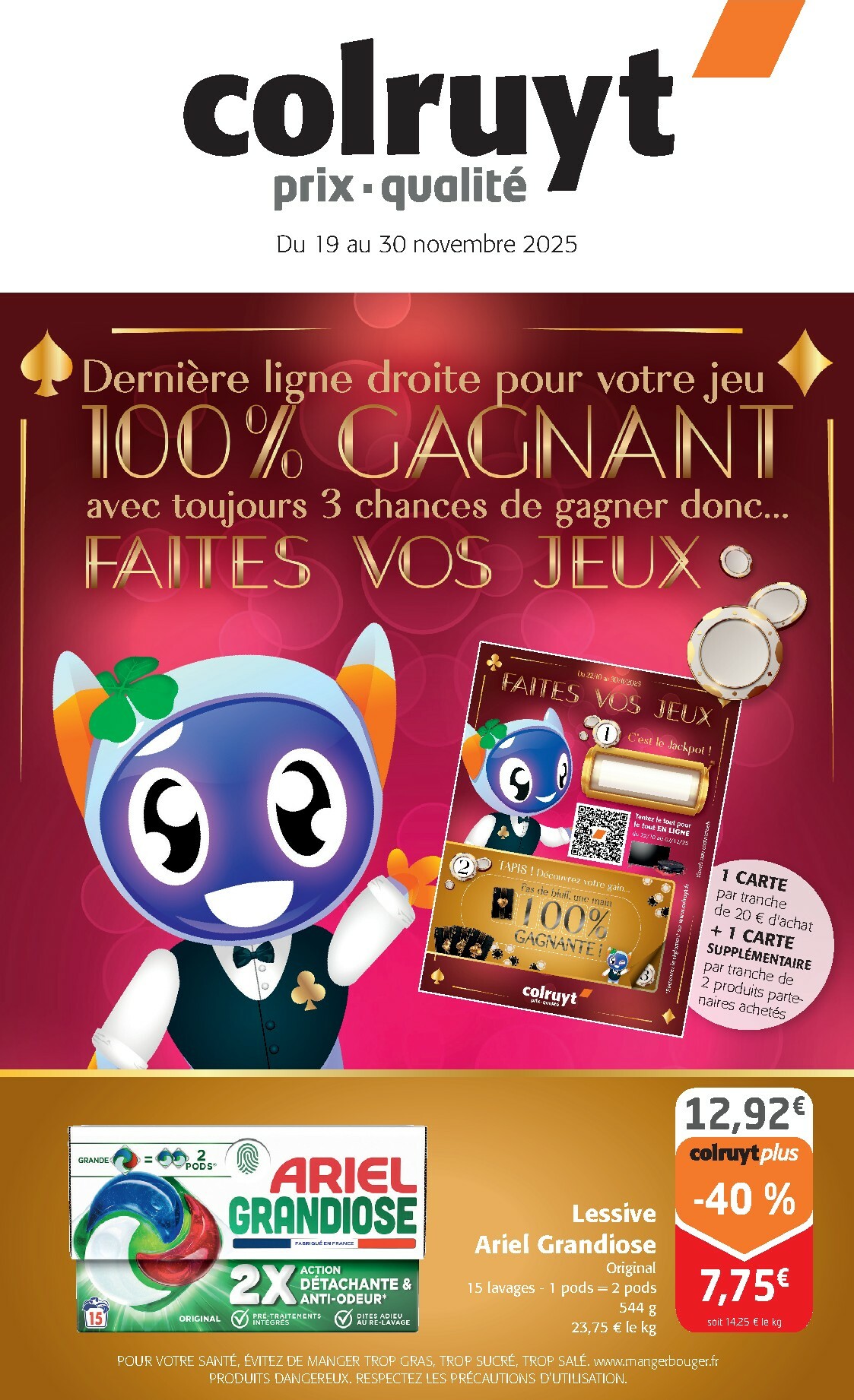 colruyt - Catalogue Colruyt valable du 19/11 au 30/11
