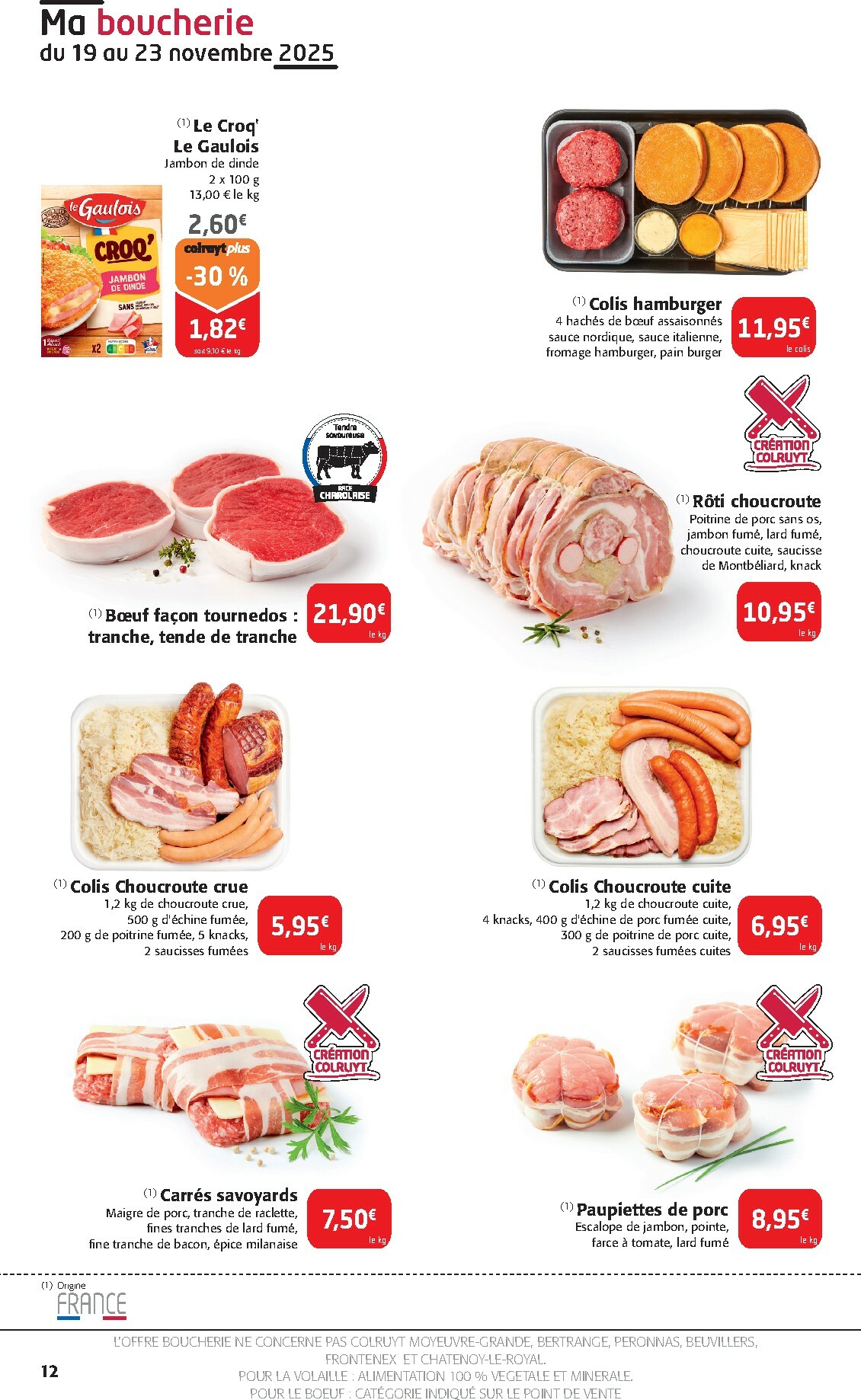 colruyt - Catalogue Colruyt valable du 19/11 au 30/11 - page: 12