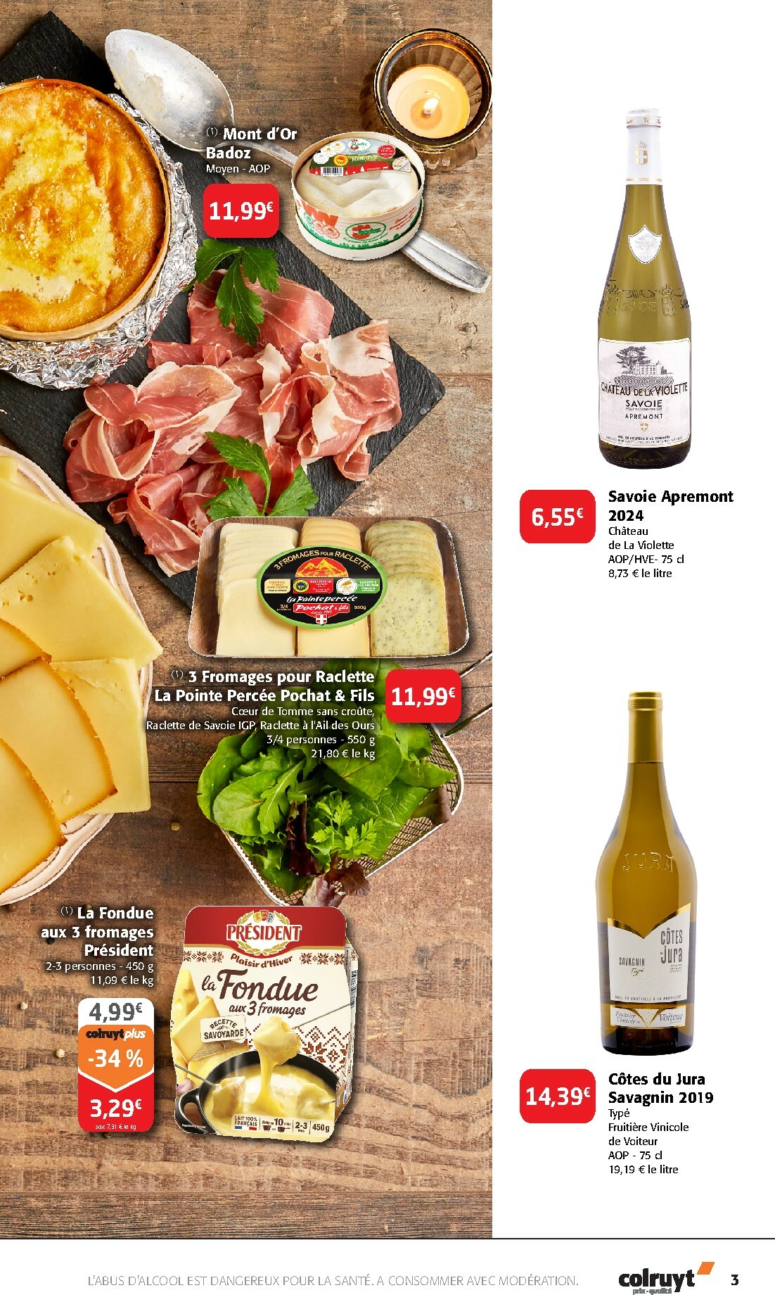colruyt - Catalogue Colruyt - C'est l'heure du réconfort! valable du 26/11 au 30/11 - page: 3