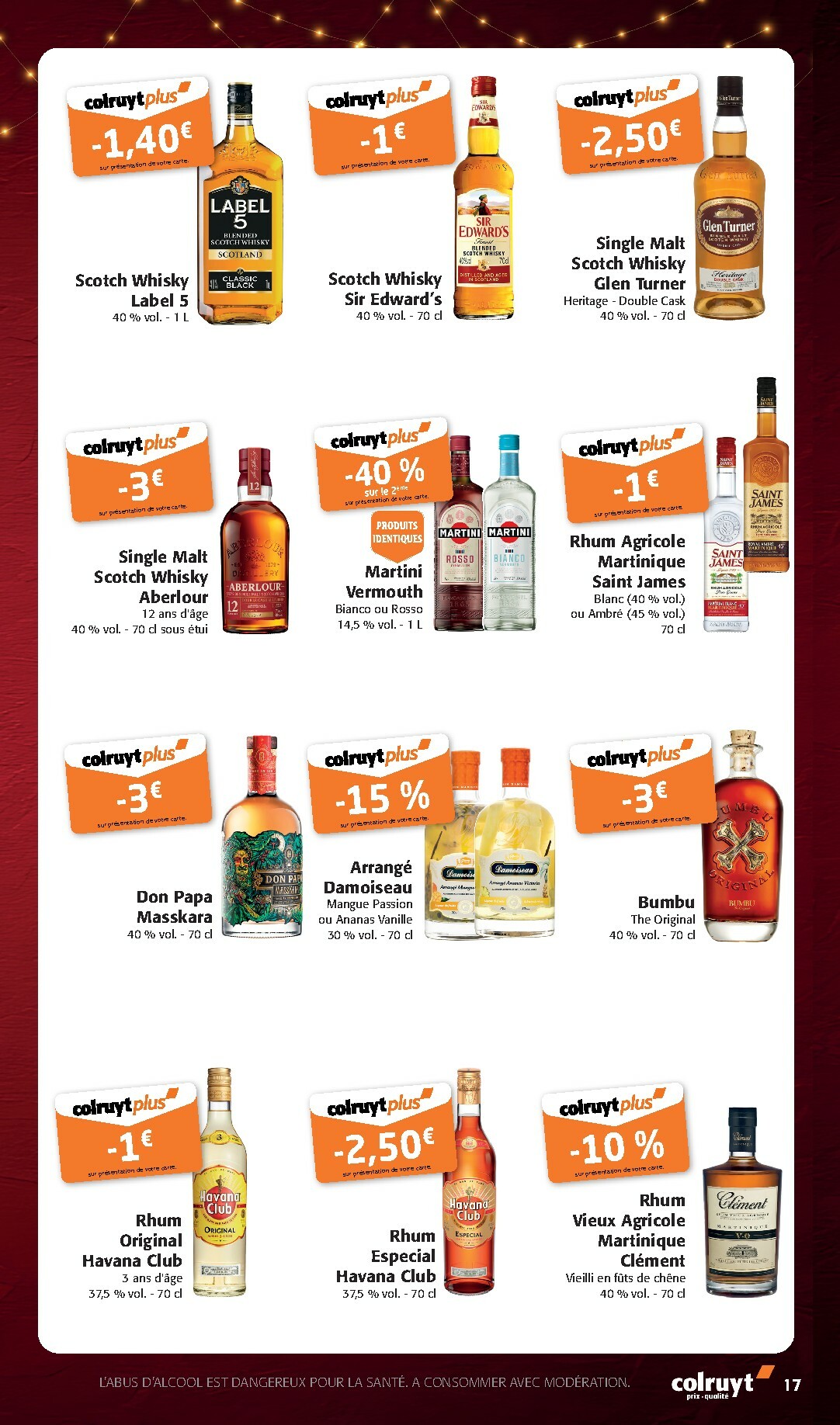 colruyt - Catalogue Colruyt valable du 17/12 au 31/12 - page: 17