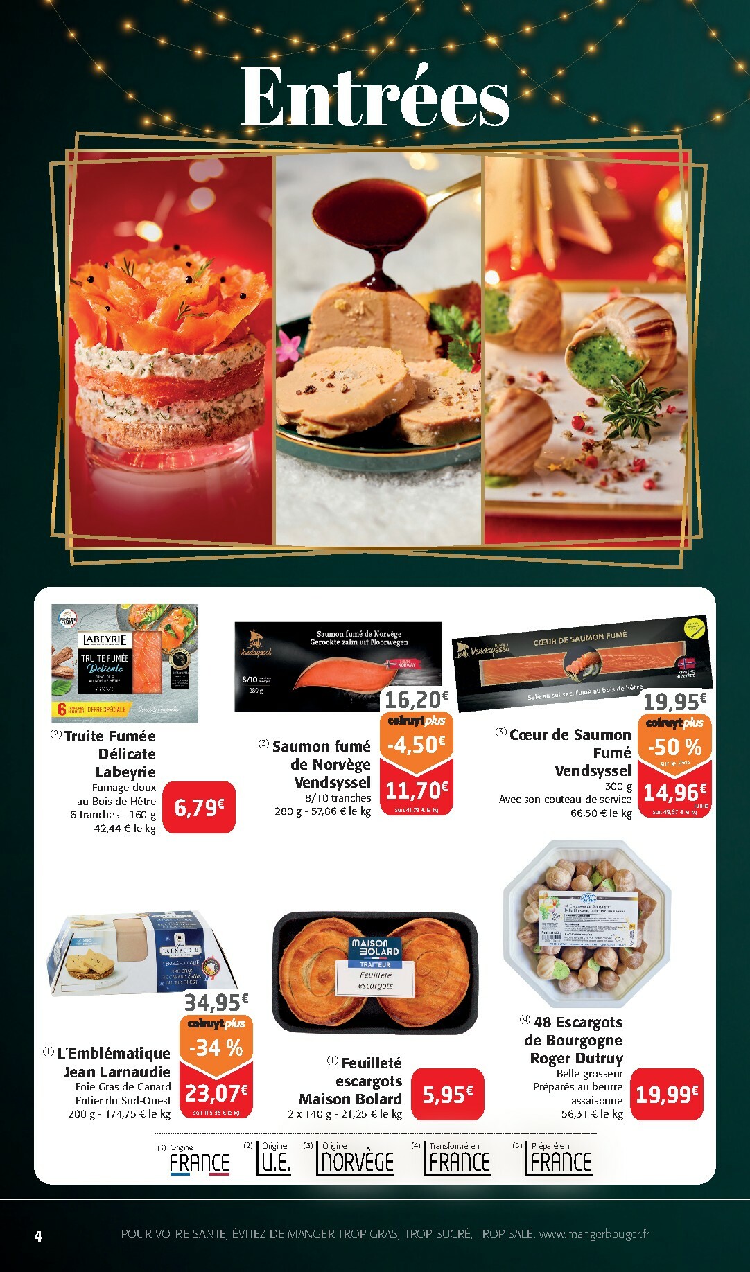 colruyt - Catalogue Colruyt - Joyeux Noël valable du 17/12 au 24/12 - page: 4