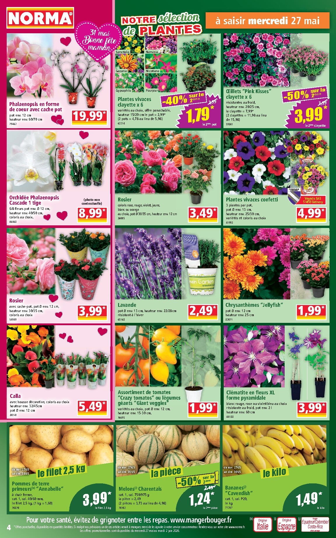 norma - Current NORMA leaflet valid from du mercredi 27/05/2026 to du mardi 02/06/2026 - page: 4
