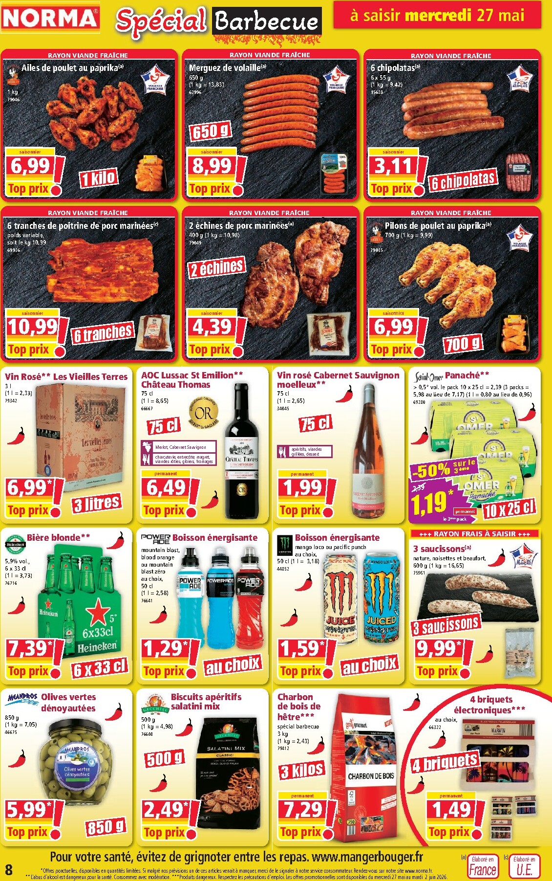 norma - Current NORMA leaflet valid from du mercredi 27/05/2026 to du mardi 02/06/2026 - page: 8