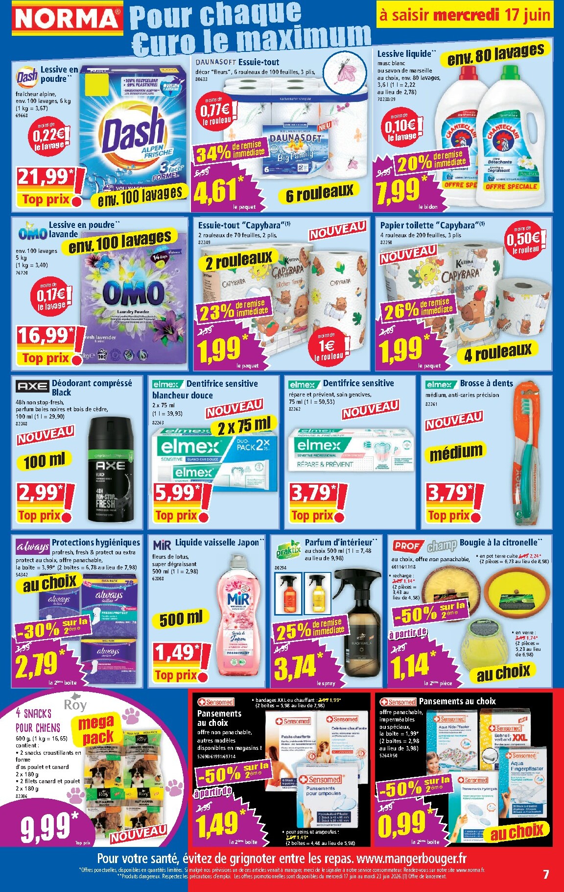 norma - Flyer NORMA. pour la semaine prochaine du du mercredi 17/06/2026 au du mardi 23/06/2026 - page: 7